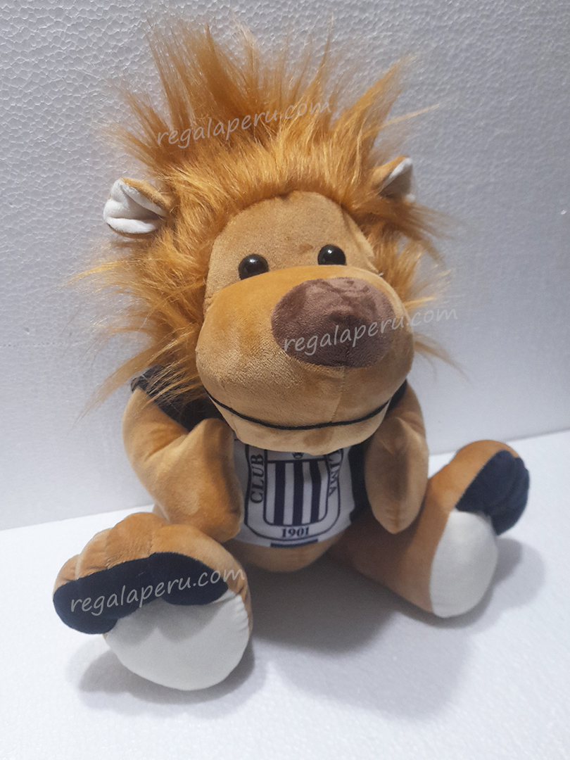 Leoncito de peluche de Alianza Lima (mediano)
