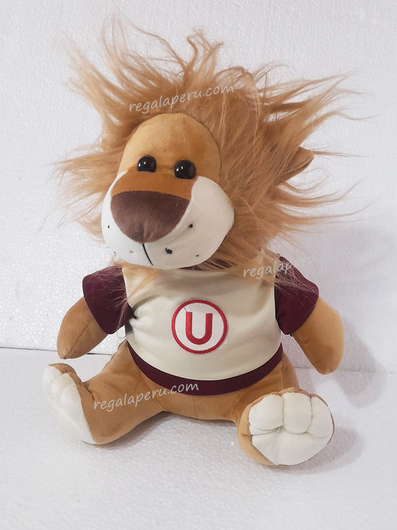 Leoncito de peluche de Universitario (mediano)