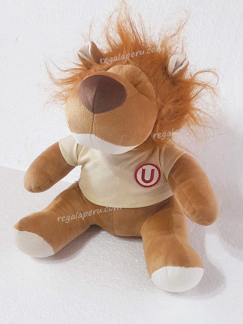 Leoncito de peluche de Universitario (mediano)