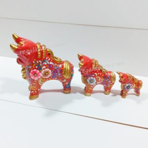 Juego de 3 toritos de Pucará